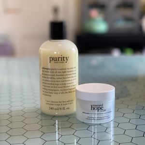 New Philosophy skin care set